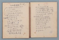 主要名稱：圓周等詩作手稿（筆記本）圖檔，第30張，共40張