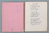 主要名稱：潛水艇等詩作手稿（筆記本）圖檔，第3張，共38張