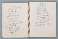 主要名稱：潛水艇等詩作手稿（筆記本）圖檔，第6張，共38張