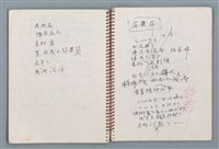 主要名稱：潛水艇等詩作手稿（筆記本）圖檔，第24張，共38張