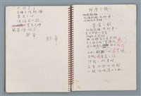 主要名稱：潛水艇等詩作手稿（筆記本）圖檔，第27張，共38張