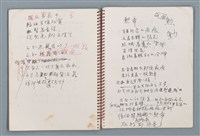 主要名稱：潛水艇等詩作手稿（筆記本）圖檔，第28張，共38張