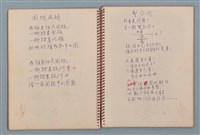 主要名稱：空門聯立方程式等詩作手稿（筆記本）圖檔，第10張，共41張
