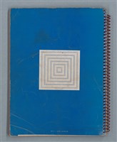 主要名稱：空門聯立方程式等詩作手稿（筆記本）圖檔，第41張，共41張