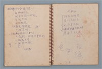 主要名稱：拔河比賽等詩作手稿（筆記本）圖檔，第24張，共36張