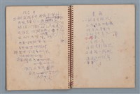 主要名稱：拔河比賽等詩作手稿（筆記本）圖檔，第28張，共36張