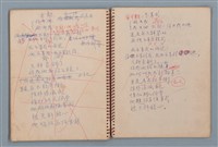 主要名稱：拔河比賽等詩作手稿（筆記本）圖檔，第30張，共36張