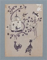 主要名稱：「図画紙」素描本圖檔，第10張，共14張