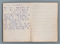 主要名稱：刑鞭吻上了我的臉等手稿（筆記本）圖檔，第4張，共92張