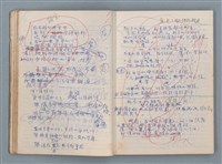 主要名稱：刑鞭吻上了我的臉等手稿（筆記本）圖檔，第18張，共92張
