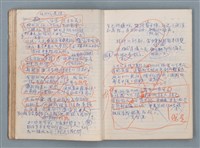 主要名稱：刑鞭吻上了我的臉等手稿（筆記本）圖檔，第20張，共92張