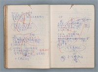 主要名稱：刑鞭吻上了我的臉等手稿（筆記本）圖檔，第32張，共92張