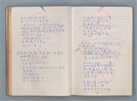 主要名稱：刑鞭吻上了我的臉等手稿（筆記本）圖檔，第36張，共92張