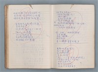 主要名稱：刑鞭吻上了我的臉等手稿（筆記本）圖檔，第37張，共92張