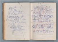 主要名稱：刑鞭吻上了我的臉等手稿（筆記本）圖檔，第44張，共92張