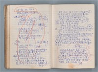 主要名稱：刑鞭吻上了我的臉等手稿（筆記本）圖檔，第47張，共92張