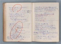 主要名稱：刑鞭吻上了我的臉等手稿（筆記本）圖檔，第51張，共92張