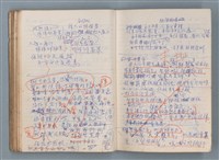 主要名稱：刑鞭吻上了我的臉等手稿（筆記本）圖檔，第62張，共92張