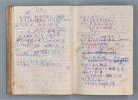 主要名稱：刑鞭吻上了我的臉等手稿（筆記本）圖檔，第66張，共92張