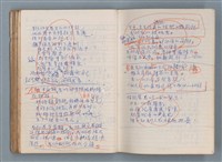 主要名稱：刑鞭吻上了我的臉等手稿（筆記本）圖檔，第71張，共92張