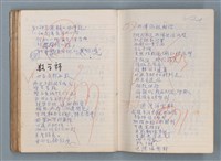 主要名稱：刑鞭吻上了我的臉等手稿（筆記本）圖檔，第72張，共92張