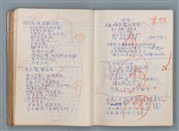 主要名稱：刑鞭吻上了我的臉等手稿（筆記本）圖檔，第73張，共92張