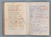 主要名稱：刑鞭吻上了我的臉等手稿（筆記本）圖檔，第74張，共92張