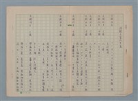 主要名稱：洪醒夫寫作年表圖檔，第2張，共7張