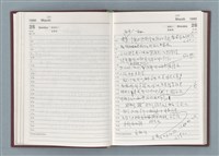 主要名稱：1990年筆記本「『細草』序曲……」等篇圖檔，第35張，共49張