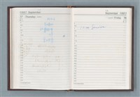 主要名稱：1987年筆記本「Rwrbery……」等篇圖檔，第27張，共49張