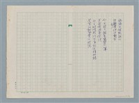 主要名稱：苦瓜的心情—送撿來的苦瓜與吳晟附筆圖檔，第2張，共2張