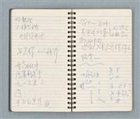 主要名稱：Cui bang ci kan（醉夢之間）（台南○誌）（藍色線圈筆記本）圖檔，第36張，共83張