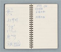 主要名稱：Cui bang ci kan（醉夢之間）（台南○誌）（藍色線圈筆記本）圖檔，第37張，共83張