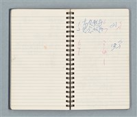 主要名稱：Cui bang ci kan（醉夢之間）（台南○誌）（藍色線圈筆記本）圖檔，第39張，共83張