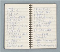 主要名稱：Cui bang ci kan（醉夢之間）（台南○誌）（藍色線圈筆記本）圖檔，第44張，共83張