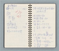 主要名稱：Cui bang ci kan（醉夢之間）（台南○誌）（藍色線圈筆記本）圖檔，第49張，共83張