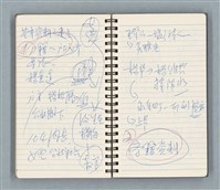 主要名稱：Cui bang ci kan（醉夢之間）（台南○誌）（藍色線圈筆記本）圖檔，第72張，共83張