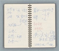 主要名稱：Cui bang ci kan（醉夢之間）（台南○誌）（藍色線圈筆記本）圖檔，第73張，共83張