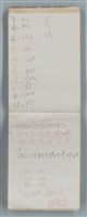 主要名稱：隨筆筆記（雲光孔雀藍底花瓶計算本）圖檔，第49張，共85張