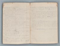 主要名稱：小說草稿（灰白色筆記本）圖檔，第3張，共20張