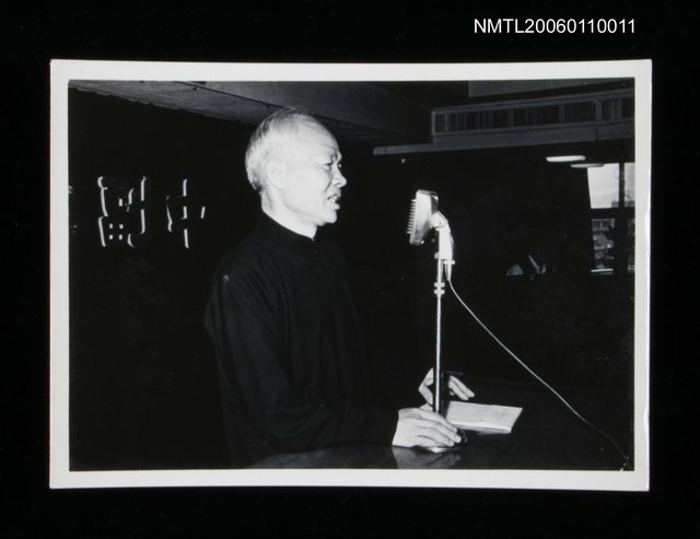 主要名稱：羅光茶會致詞照片圖檔，第1張，共1張