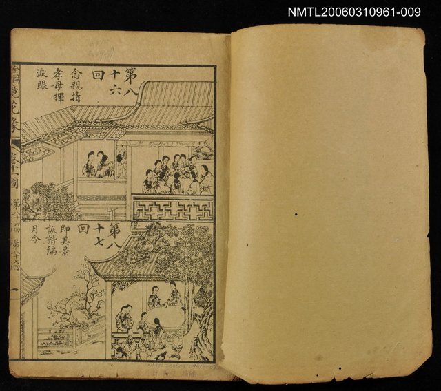 主要名稱：精繪全圖足本鏡花緣全傳卷十一圖檔，第2張，共2張