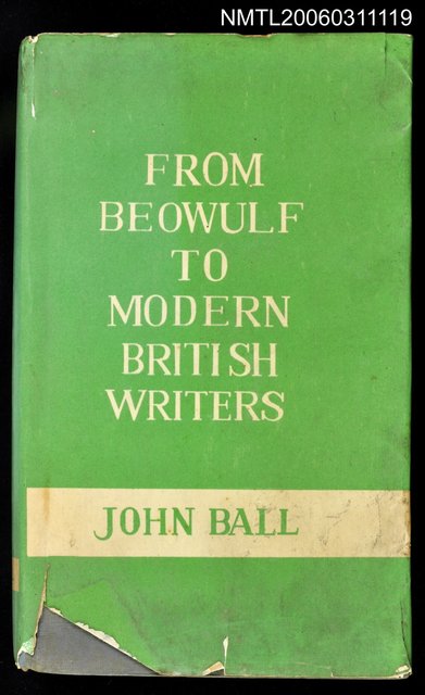 主要名稱：From BEOWULF to MODERN BRITISH WRITERS圖檔，第1張，共1張