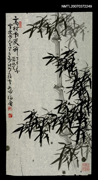 主要名稱：張一圃贈尹雪曼八十大壽國畫圖檔，第1張，共1張