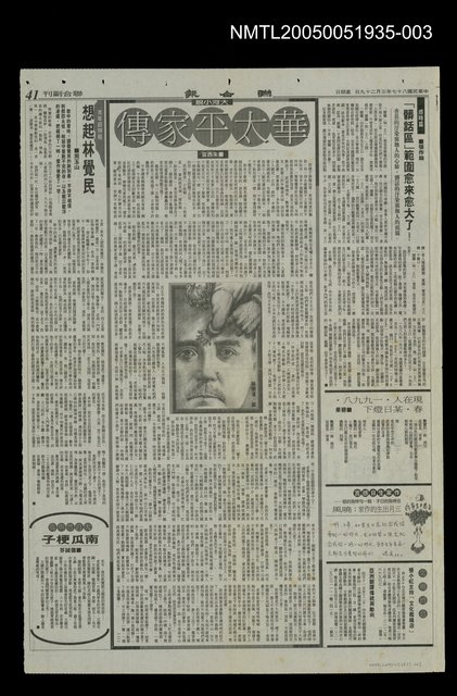 主要標題：華太平家傳 (大河小說)2圖檔，第1張，共1張