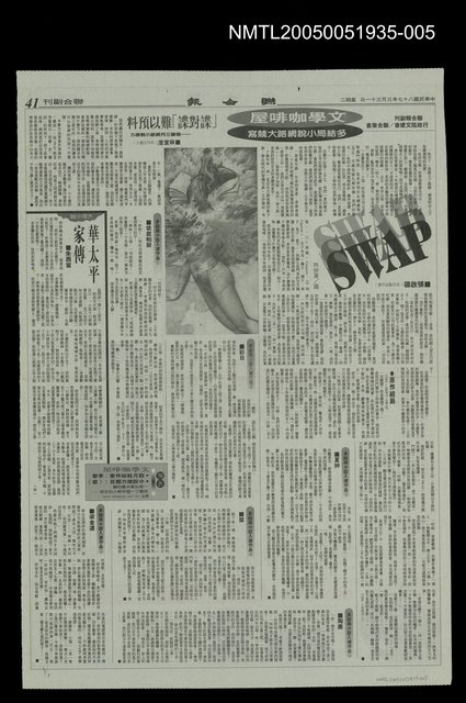 主要標題：華太平家傳 (大河小說)4圖檔，第1張，共1張