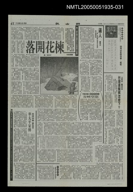 主要標題：華太平家傳(大河小說)30圖檔，第1張，共1張