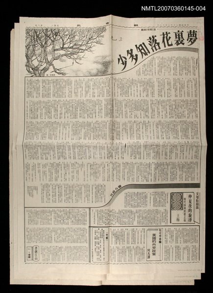 主要標題：夢裏花落知多少（迷航完結篇）/報紙名稱：聯合報圖檔，第1張，共1張