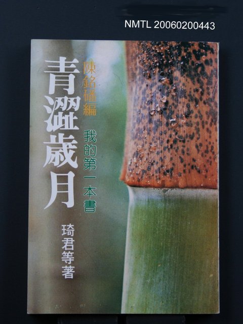 主要名稱：青澀歲月 我的第一本書圖檔，第1張，共1張