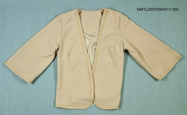 主要名稱：米色外套圖檔，第1張，共1張